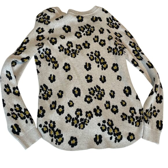 Cabi Womens Leopard Print Button-Down Cardigan Sweater S - Picture 2 of 12
